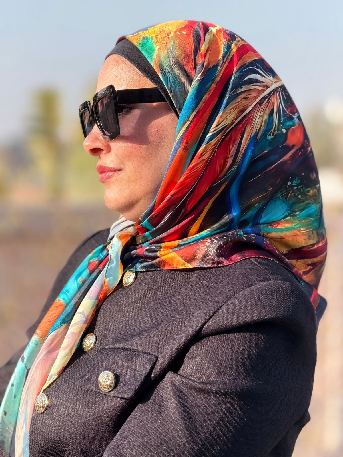 Phoenix Glow Scarf